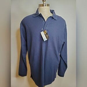 Ultra Club Whisper Pique Long Sleeve Polo